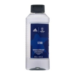 Adidas UEFA Champions League Star освежаващ душ гел с аромат на портокал и евкалипт 400 ml за мъже