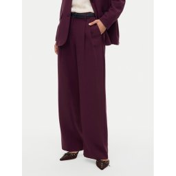 Vero Moda Текстилни панталони Michell 10336373 Виолетов Wide Leg