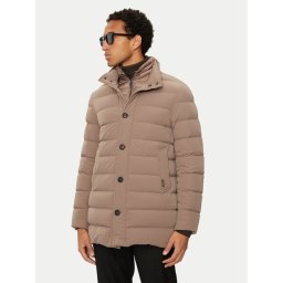Hetregó Пухено яке Urban 8N431 Бежов Regular Fit