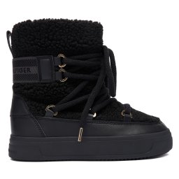 Апрески Tommy Hilfiger Faux Shearling Snowboot FW0FW08788 Черен