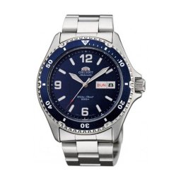 Orient FAA02002D Мъжки часовник - Спортен, Автоматичен, 20 ATM, Тъмносин циферблат, Стомана, Sports