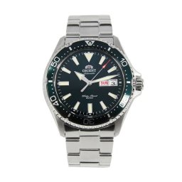 Orient RA-AA0004E Мъжки часовник - Спортен, Автоматичен, Сапфир стъкло, 20 ATM, Тъмнозелен циферблат, Стомана, Sports