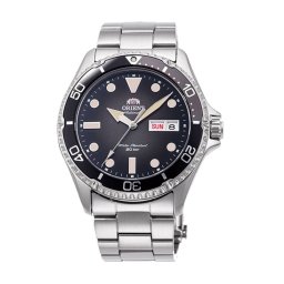 Orient RA-AA0810N Мъжки часовник - Vintage Diver, Автоматичен, Сапфир стъкло, 20 ATM, Черно-сив циферблат, Стомана, Sports