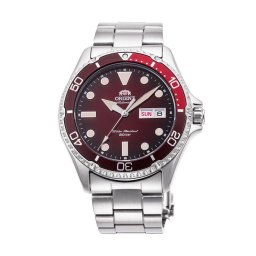 Orient RA-AA0814R Мъжки часовник - Vintage Diver, Автоматичен, Сапфир стъкло, 20 ATM, Червен циферблат, Стомана, Sports