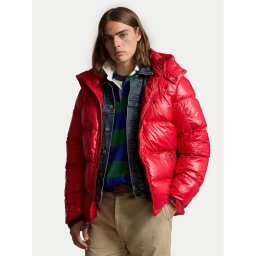 Polo Ralph Lauren Пухено яке 710950912002 Червен Regular Fit
