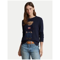 Polo Ralph Lauren Пуловер 211927070001 Тъмносин Relaxed Fit