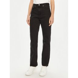 Calvin Klein Jeans Дънки J20J224505 Черен Straight Fit