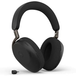 Jabra Evolve3 85 + Wireless Charging Pad Черно Microsoft Teams USB-C