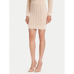 Guess Мини пола W5YD68 Z3OU0 Бежов Regular Fit