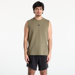 Тениска adidas D4T X Sleeveless Tank Top Olive Strata S