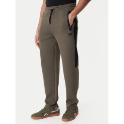 Reebok Долнище анцуг Andrews RK25545CCM Зелен Regular Fit
