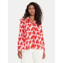 United Colors Of Benetton Тениска на пижама 3MR73M05V Червен Regular Fit