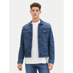 Tom Tailor Дънково яке 1040165 Тъмносин Regular Fit
