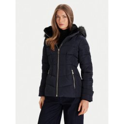 Morgan Пухено яке 252-GITELA Тъмносин Regular Fit