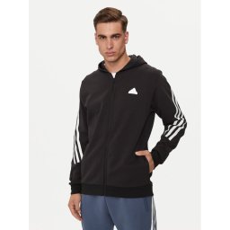 adidas Суитшърт Future Icons 3-Stripes IR9159 Черен Regular Fit