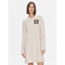 Liu Jo Плетена рокля 5F3036 MA08O Бежов Regular Fit