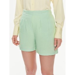 Vero Moda Шорти от плат Jesmilo 10279694 Зелен Regular Fit