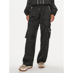 Liu Jo Текстилни панталони TA4078 TS788 Черен Regular Fit