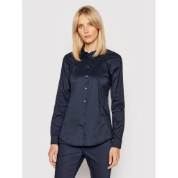 Tommy Hilfiger Риза Heritage 1M87647510 Тъмносин Slim Fit