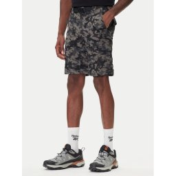 Columbia Спортни шорти Silver Ridge II Printed Cargo 1587033 Черен Regular Fit