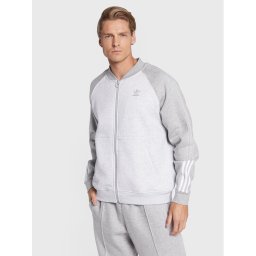adidas Суитшърт Fleece Sst HI2995 Сив Relaxed Fit