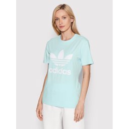 adidas Тишърт adicolor Classics Trefoil HK9638 Син Regular Fit