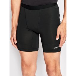 Reebok Спортни шорти Compression HG6380 Черен Slim Fit