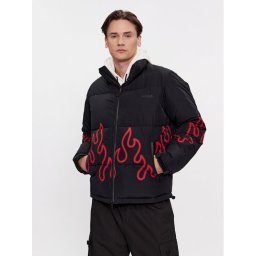 HUGO Зимно яке Biron2411 50520514 Черен Regular Fit
