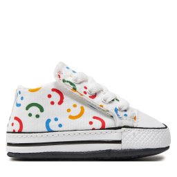 Гуменки Converse Chuck Taylor All Star Cribster Easy On Doodles A06353C Бял