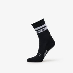Чорапи CEP 80's Mid Cut Compression Socks Black/ White S