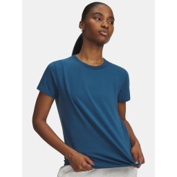 Дамска тениска Under Armour UA Rival Core SS-BLU