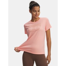 Дамска тениска Under Armour UA W VARSITY SS-PNK
