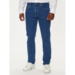 Guess Jeans Дънки M4YA1C D5DM2 Тъмносин Slim Fit