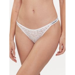 Calvin Klein Underwear Дамски бикини тип бразилиана 000QD5155E Бял