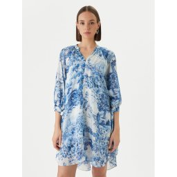 Boss Лятна рокля Difloru 50454550 Син Oversize