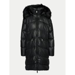 Calvin Klein Curve Пухено яке Essential K20K205144 Черен Regular Fit