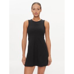 DKNY Sport Лятна рокля DP2D4754 Черен Slim Fit
