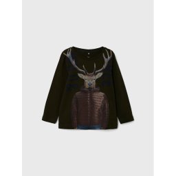 NAME IT Блуза 13206779 Зелен Regular Fit