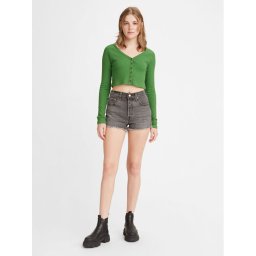 Levi's® Дънкови шорти 501® Original 563270240 Сив Regular Fit