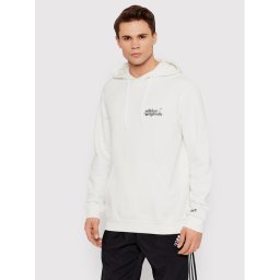 adidas Суитшърт Stoked Alie HC7108 Бял Regular Fit