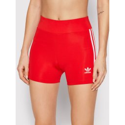 adidas Спортни шорти adicolor Classics Traceble HC1958 Червен Slim Fit
