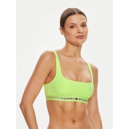 Tommy Hilfiger Горнище на бански UW0UW04108 Зелен