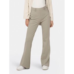 ONLY Текстилни панталони Peach 15298660 Бежов Flared Fit