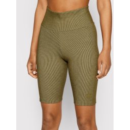 adidas Къс клин 2 Colored Rib HF2105 Зелен Slim Fit