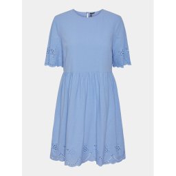 Pieces Лятна рокля Almina 17149522 Син Regular Fit