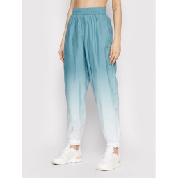adidas Долнище анцуг adicolor 3D Trefoil GN2850 Електриков Loose Fit
