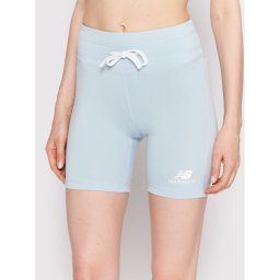 New Balance Спортни шорти Mystic Minerals WS21550 Светлосиньо Slim Fit
