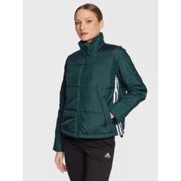 adidas Преходно яке HK5254 Зелен Loose Fit