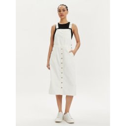 Levi's® Дънкова рокля Tico A7575-0003 Бял Regular Fit