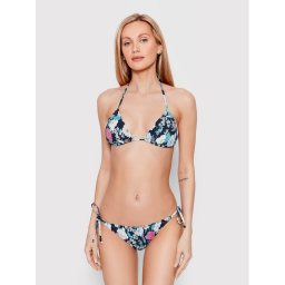 Roxy Горнище на бански Blossom Babe Smocked ERJX304699 Тъмносин